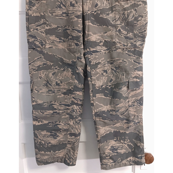Camo Pants Mens 30R Tiger Stripe Cargo Ripstop BDU Tactical Military Fatigues - Picture 4 of 14